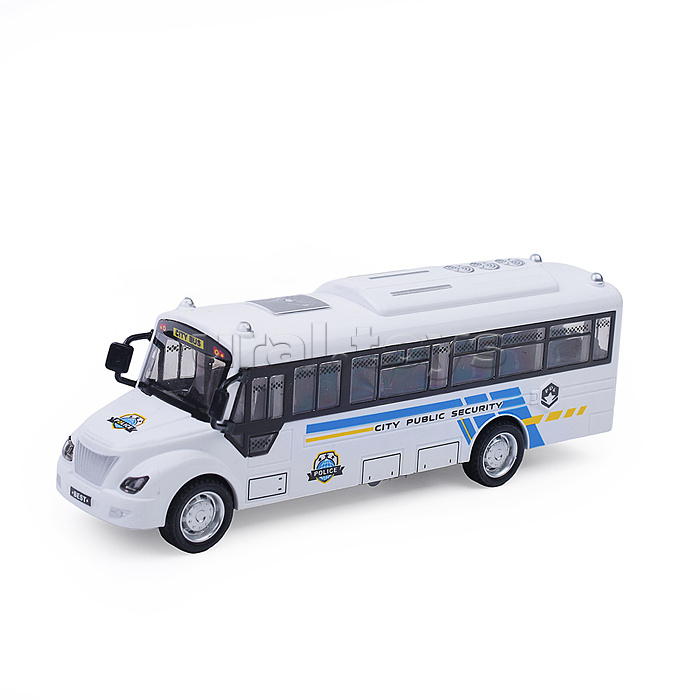 Автобус "City bus" (свет, звук) на батарейках, в коробке