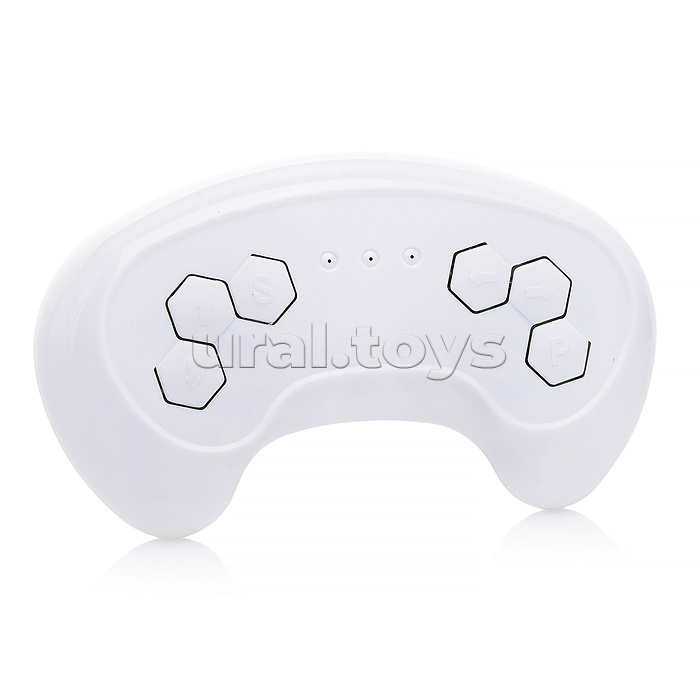 Электромобиль "Круиз" на аккумуляторе, с р/у управлением, в коробке (белый)