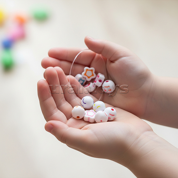 Набор для создания украшений "Веселые смайлики" в пакете