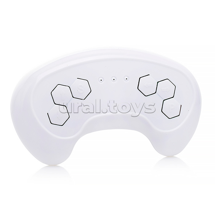 Детский электроквадроцикл ROCKET, 2 мотора по 20 Вт, белый