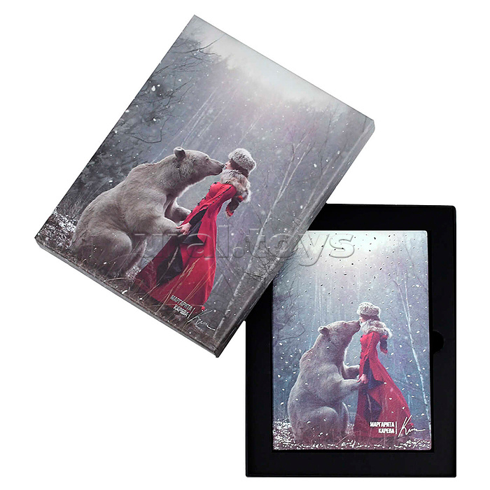 Ежедневник недатированный Escalada, #Маргарита Карева, А5, 120 л., Маша и Медведь Ежедневник недатированный Escalada, #Маргарита Карева, А5, 120 л., Маша и Медведь