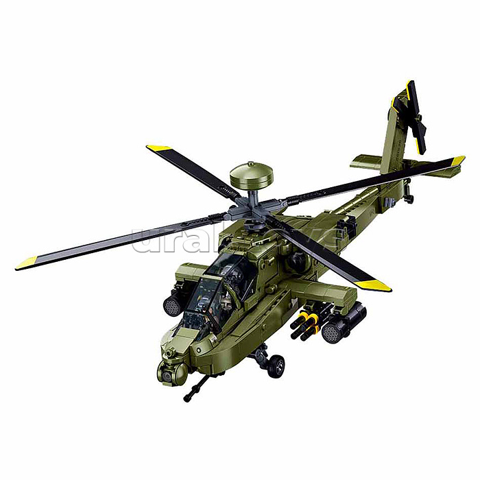 Конструктор "Вертолёт МИ-6" (734 дет.) в коробке