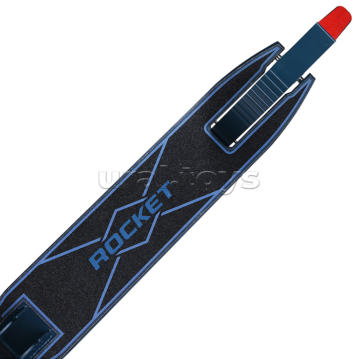 Самокат ROCKET, колеса PU 200 мм, ABEC 7, темно-синий