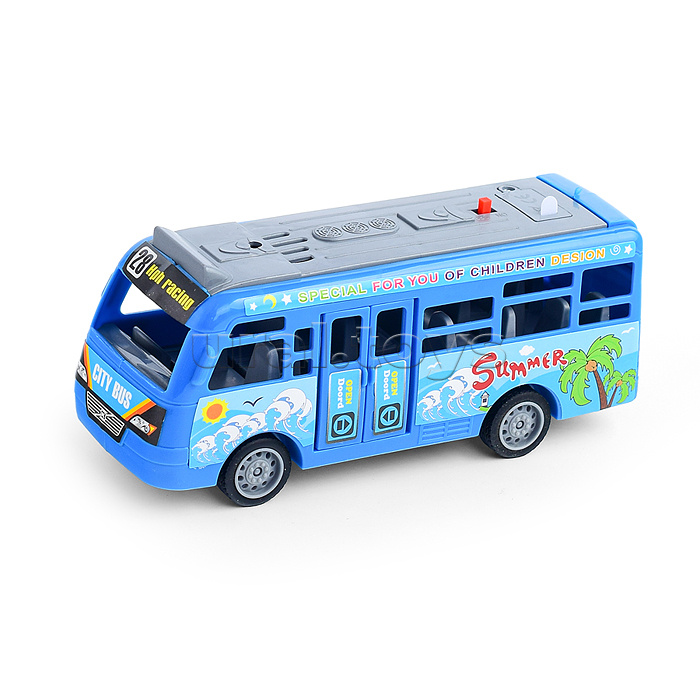 Автобус "School bus" на батарарейках, в пакете