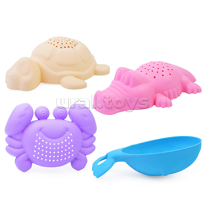 Набор для песка "Африка" формочки 4 шт.