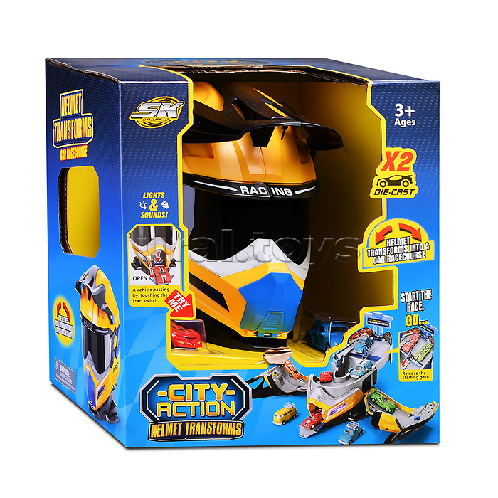 Парковка "Автотрек-трансформер" в коробке