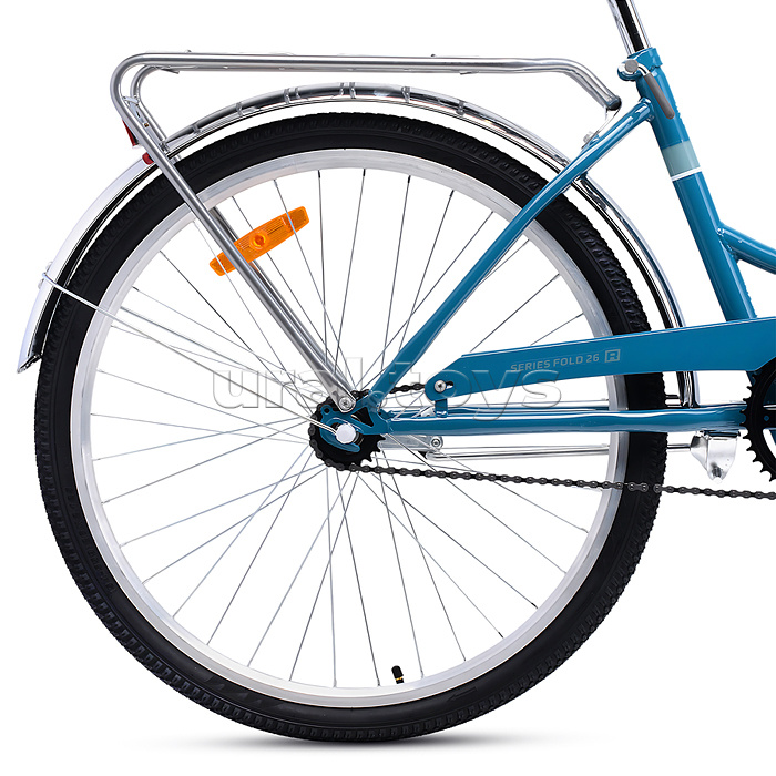 Велосипед 26" Rocket City Fold 26, цвет бирюзовый, размер 19"