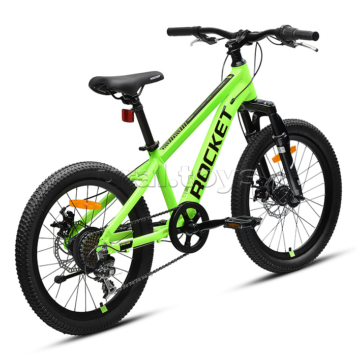 Велосипед 20" Rocket Rower, цвет салатовый, размер 11"