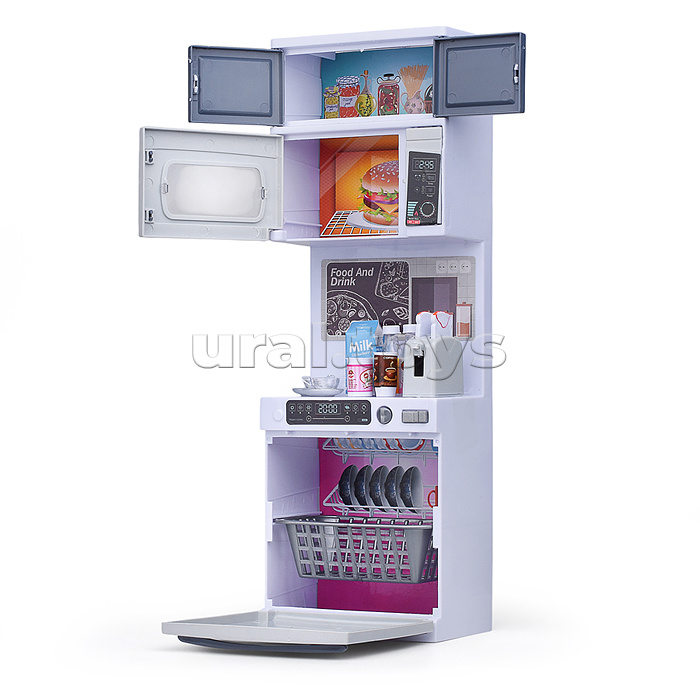 Мебель для кукол "Кухня" в коробке