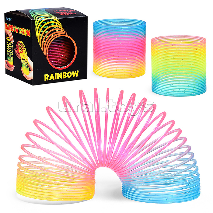 Игрушка-пружинка "Цветной ритм"