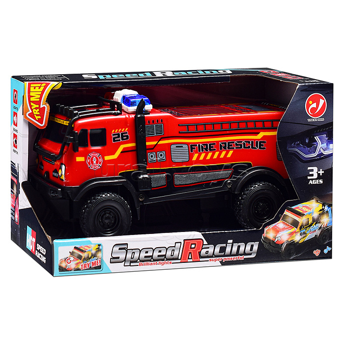 Машина "Броневик" 1:18, свет, звук, в коробке