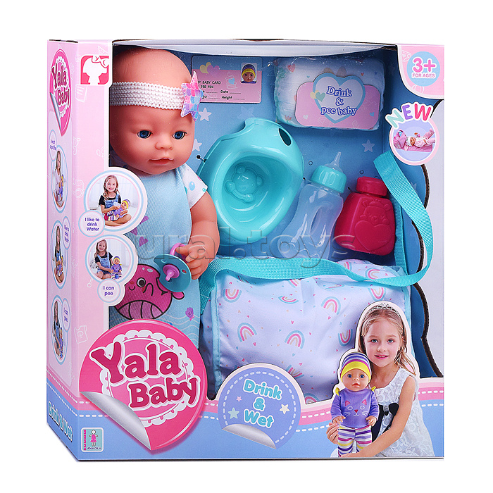 Пупс с аксессуарами "Саманта" в коробке