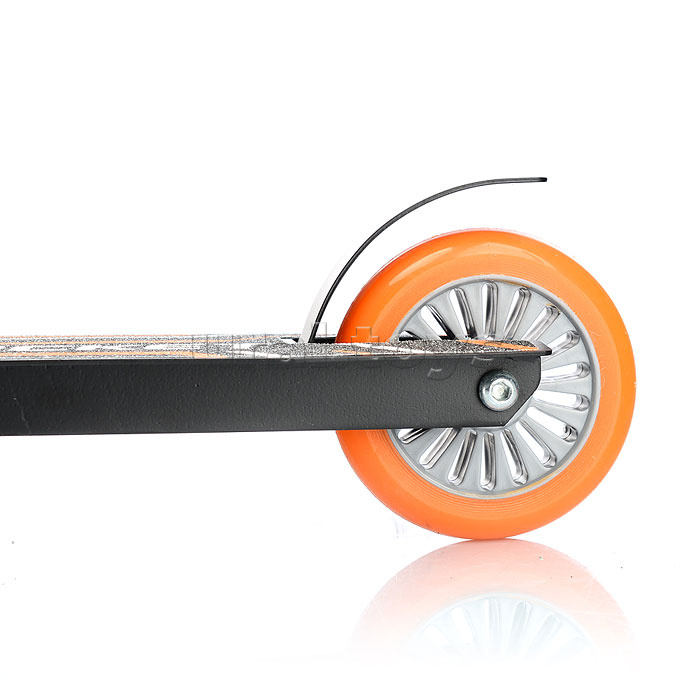 Самокат трюковый ROCKET,колеса PU/пластик 100 мм,ABEC 7, оранжевый