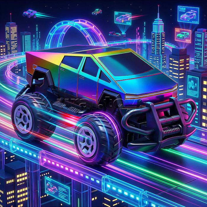 Машина "Скорость" р/у, 27 MHz, в коробке