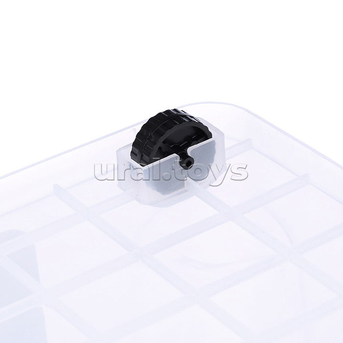 Контейнер 6 (35 л), прозрачный/черный