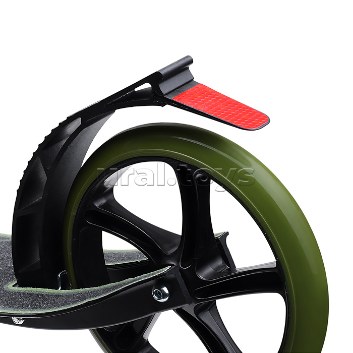 Самокат ROCKET, колеса PU 200 мм, ABEC 7, зеленый