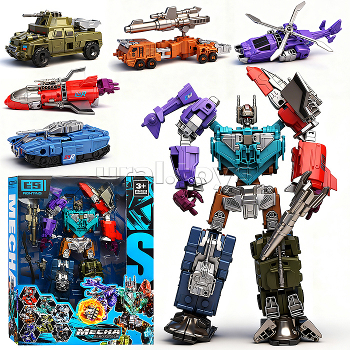 Робот "Mecha" трансформирующийся, в коробке