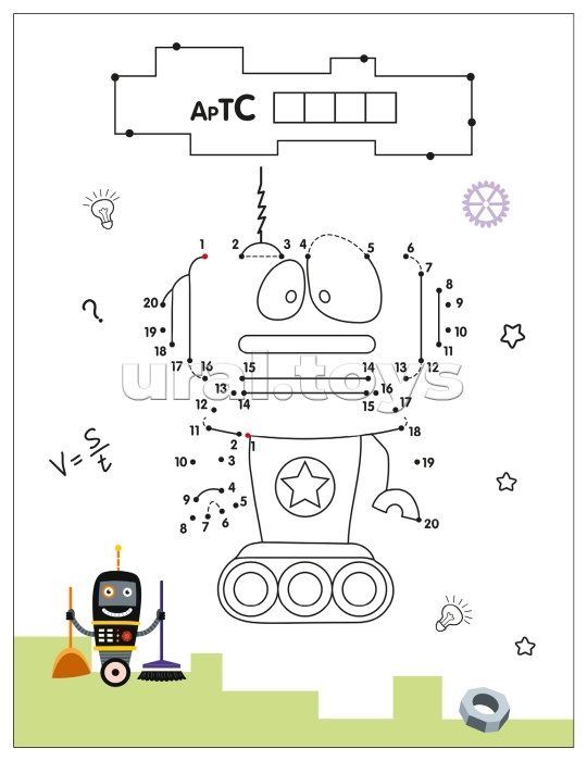 Рисую по точкам. Роботы