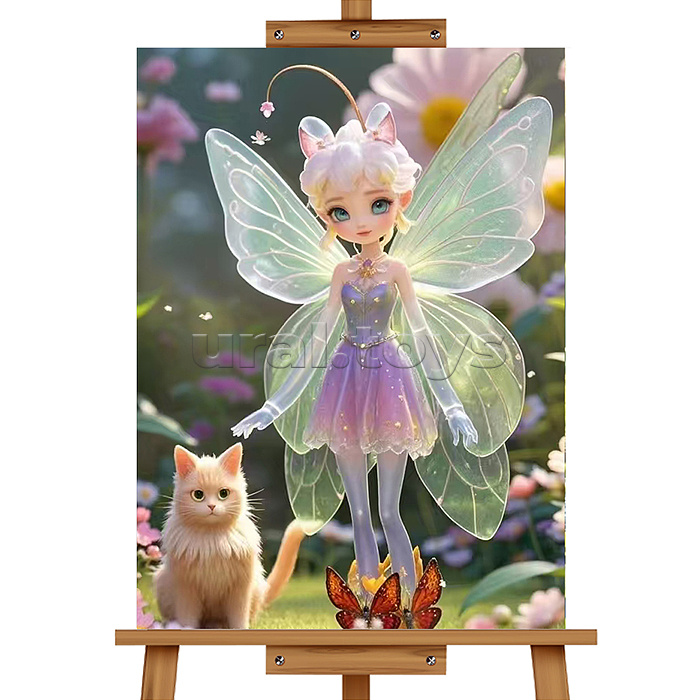 Мозаика алмазная "Волшебная фея" 20*30см.