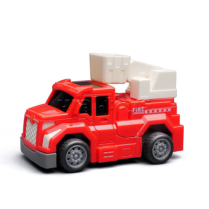 Робот трансформирующийся в пожарную технику, в коробке