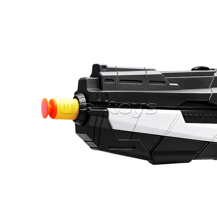 Пистолет с мягкими пулями и водяными снарядами, в коробке