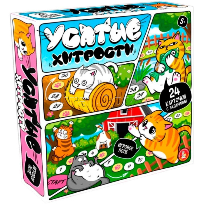 Игра настольная "Усатые хитрости"