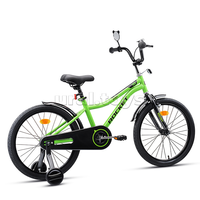 Велосипед 18" Rocket Kind, цвет зелный