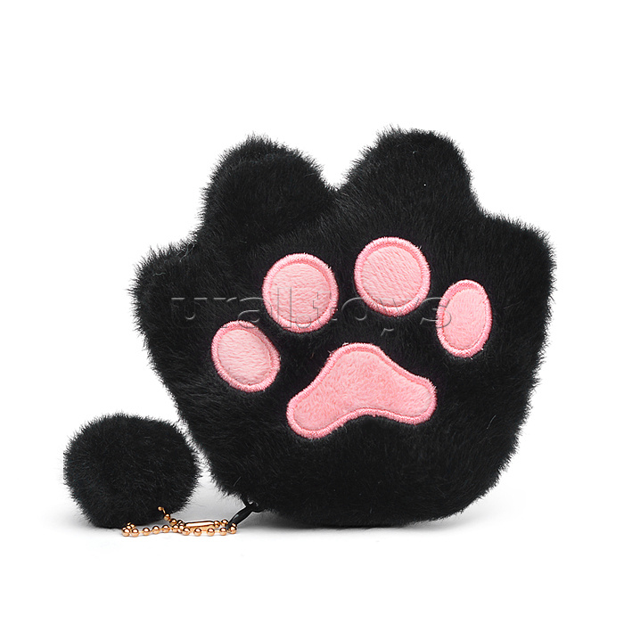 Мягкий брелок-кошелек "Лапка" 12см