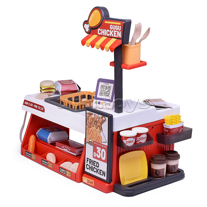 Игровой набор кафе "Курица гриль" в коробке