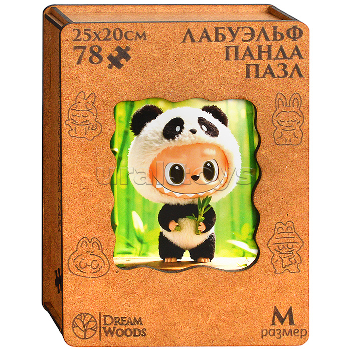 Пазл фигурный "ЛабуЭльф Панда" Пазл фигурный "ЛабуЭльф Панда"