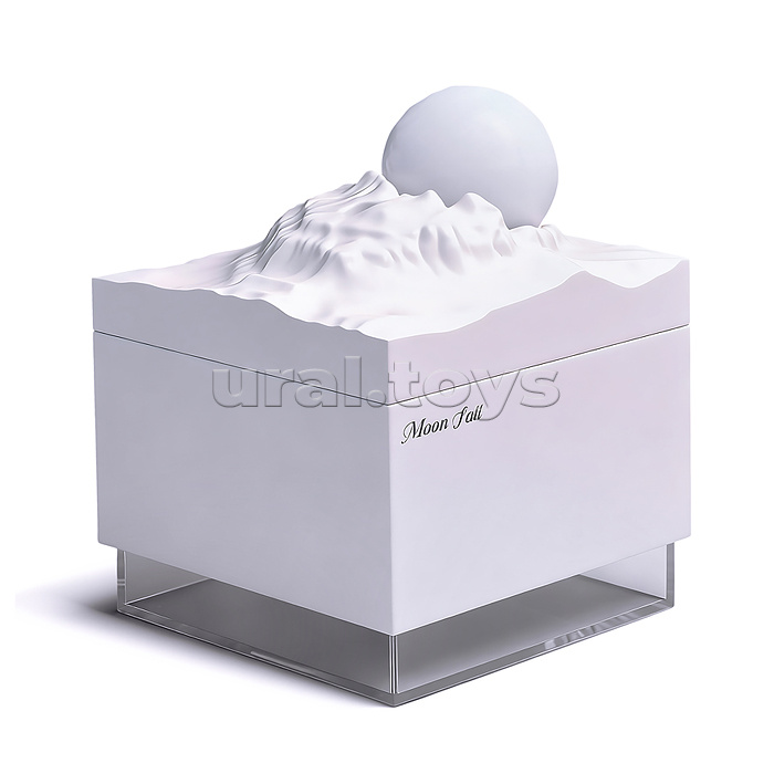 Светильник-увлажнитель "Луна" цвет белый, в коробке