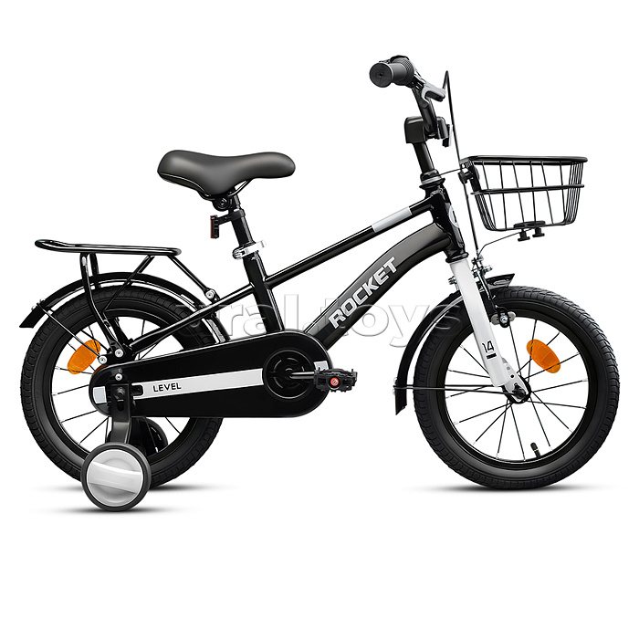 Велосипед 14" Rocket Level, цвет черный