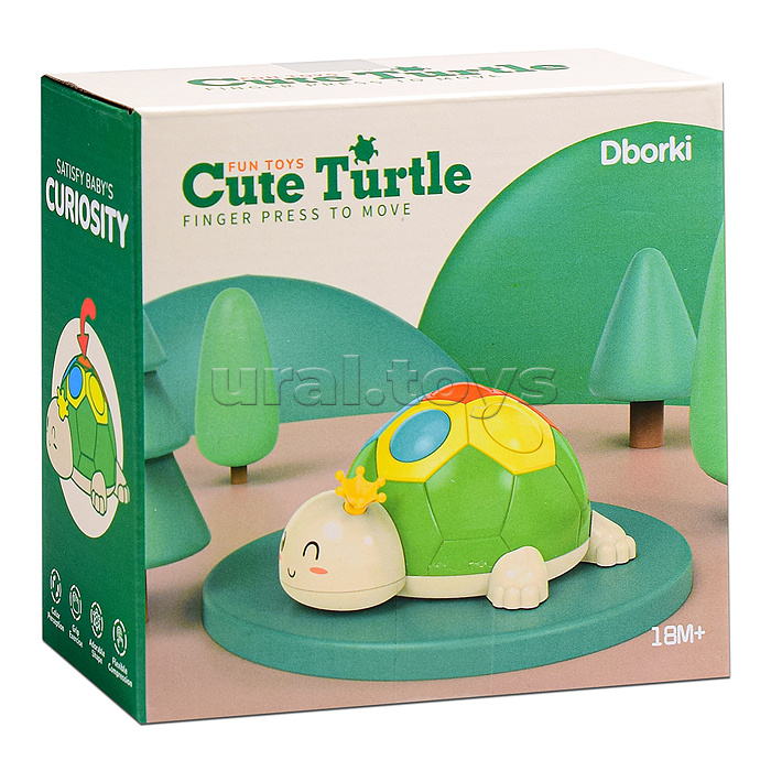 Черепашка "Глаша" в коробке