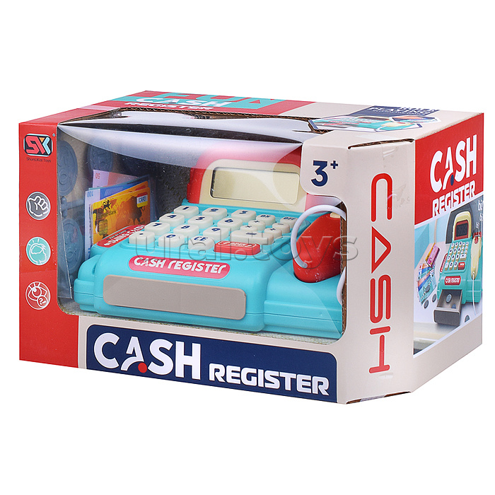 Касса "Играем в магазин" в коробке