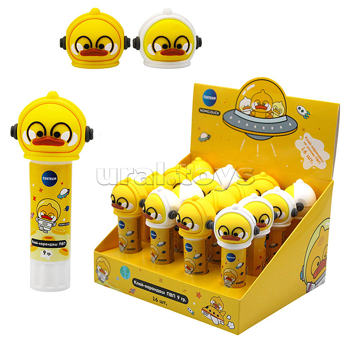 Клей-карандаш "Утенок" 9 г, ПВП, дисплей бокс