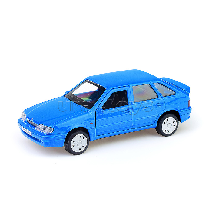 Машина металл LADA -2114 "Samara" 12 см, (двери, багаж, синий) инерц., в коробке Машина металл LADA -2114 "Samara" 12 см, (двери, багаж, синий) инерц., в коробке