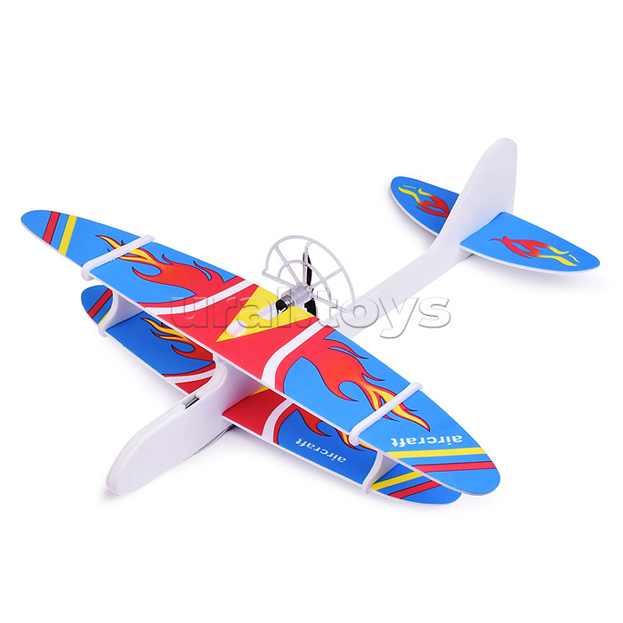 Самолет "Крылатая машина" в коробке