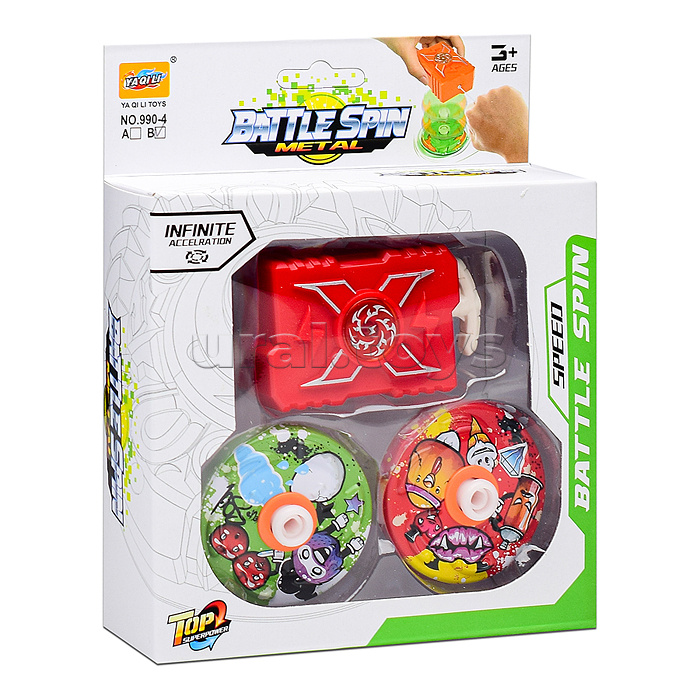 Запускалка "Battle spin" в коробке Запускалка "Battle spin" в коробке
