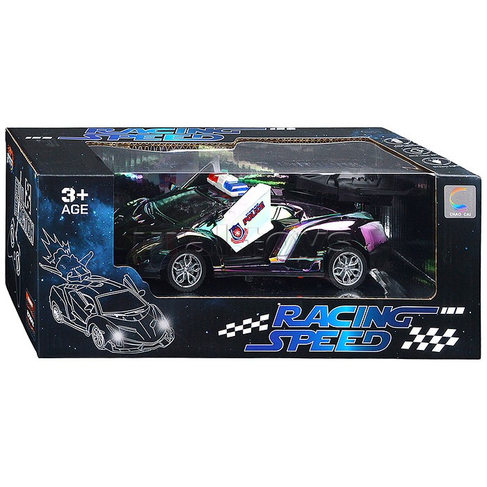 Машина "Спортивная полиция" р/у 27 MHz, в коробке