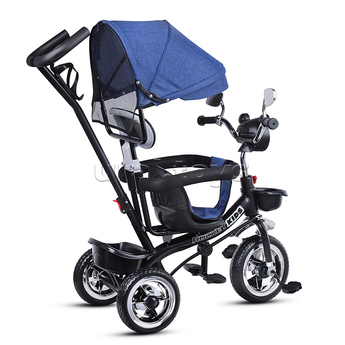 Велосипед 3-х колесный, синий