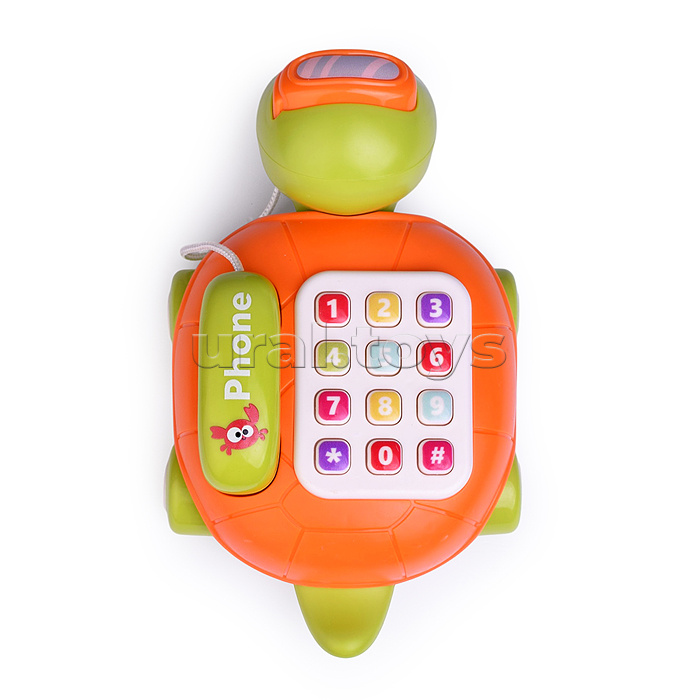 Каталка "Черепаха" с телефоном, в коробке