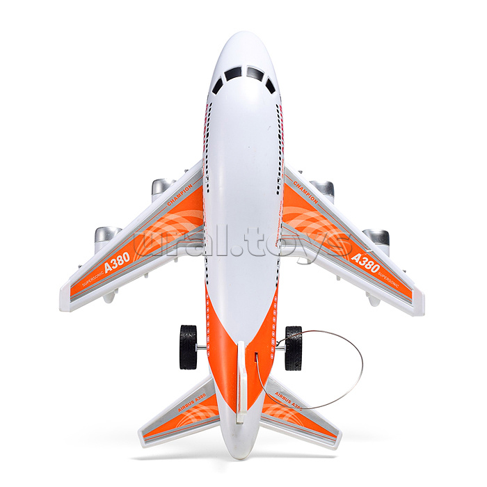 Самолет "Боинг-2" р/у, 27 MHz, свет, аккум, в коробке