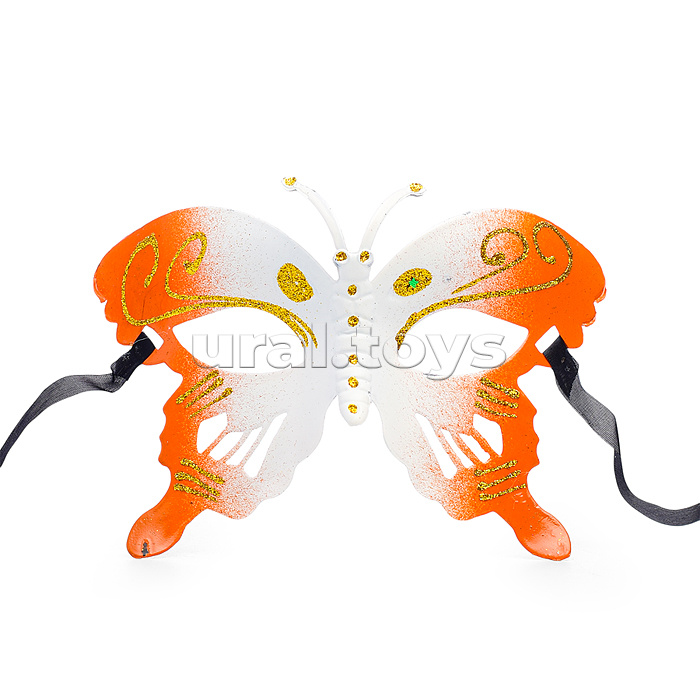 Маска карнавальная "Бабочка" (цвет в ассортименте)