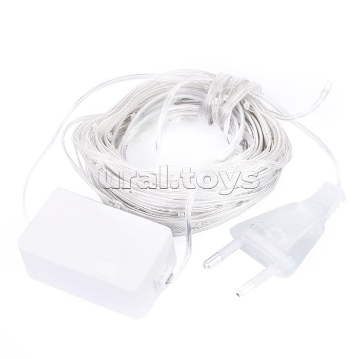 Электрогирлянда светодиодная Роса, 5 м, 50 ламп, зеленый