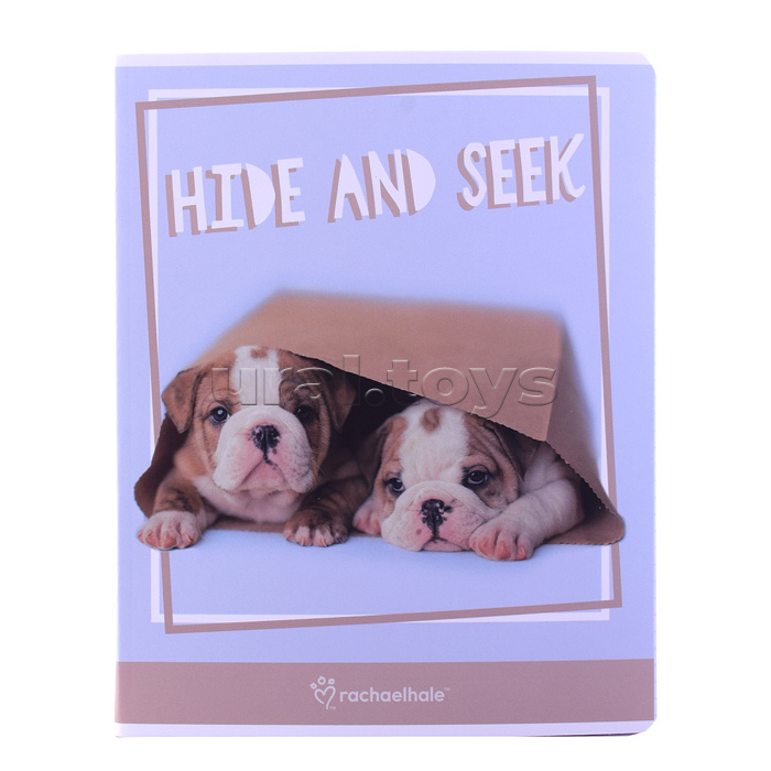 Тетрадь 48л А5 клетка, "Rachael Hale" на скобе , отделка софт-тач ламинация