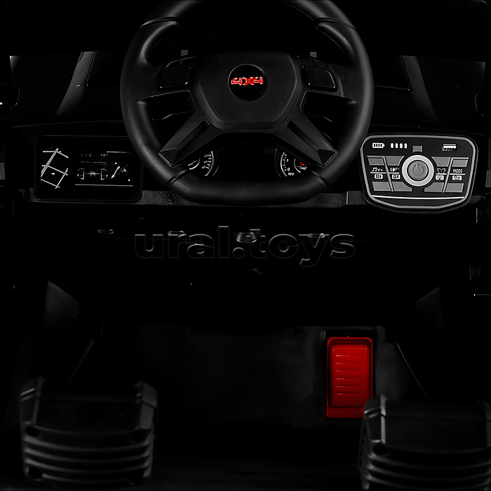 Электромобиль детский "Покоритель гор" (цвет черный)