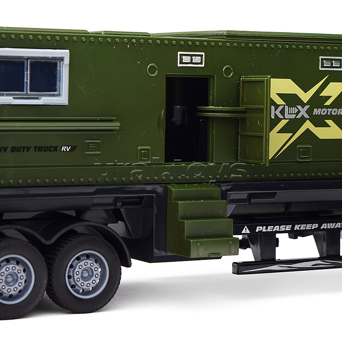 Машина "Фура Блок- контейнер" (свет,звук) в коробке