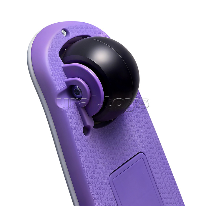 Самокат 3-х колесный ROCKET,колеса PU со светом, цвет фиолетовый