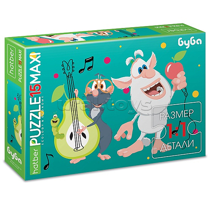 Пазлы MAXI 15 "ECO" "Буба"