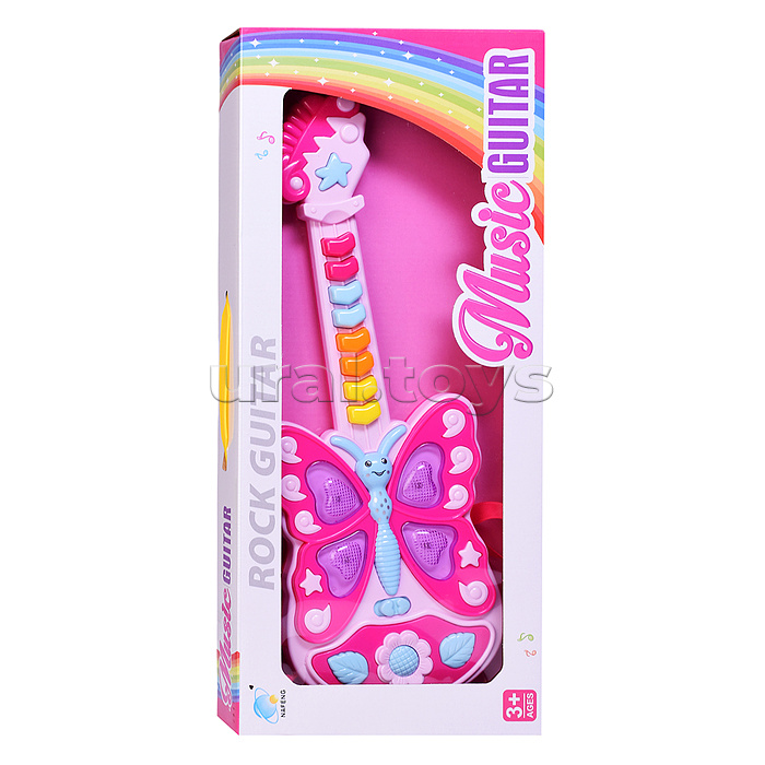 Гитара "Бабочка" в коробке